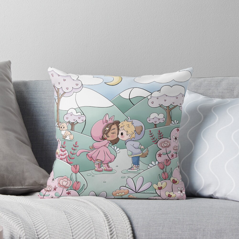Aperçu de l'œuvre Coussin créée et vendue par Pilou-Pixel.