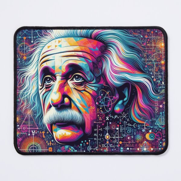 Item preview,   Albert Einstein designed and sold by sevenmountains.