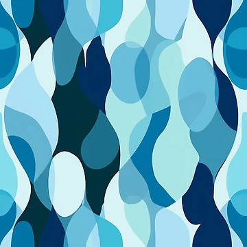 Artwork thumbnail, Blue aqua pattern by TrPatternLab