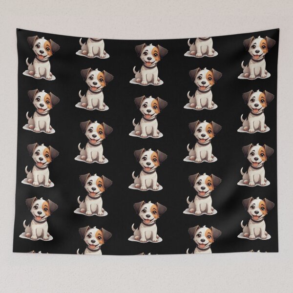 Item preview, Adorable perro dulce Jack Russel Terrier designed and sold by Artcurrents.