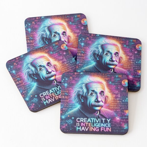 Item preview,   Albert Einstein designed and sold by sevenmountains.
