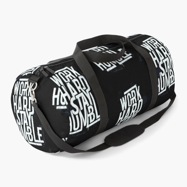 Item preview, Work Hard, Stay Humble: Typographic White Design for Motivation designed and sold by DigitalGraphic1.