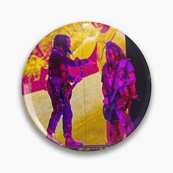 Item preview, Riggs and Piggy D photo from Rob zombie live in Chicago  designed and sold by RollingRC.