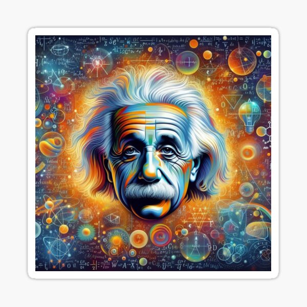 Item preview, Albert Einstein designed and sold by sevenmountains.