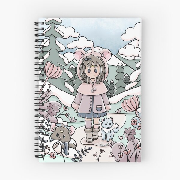 Item preview, Walk in the forest in December designed and sold by Pilou-Pixel.