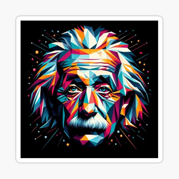 Item preview,  Albert Einstein designed and sold by sevenmountains.