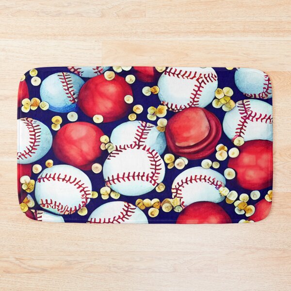 Artikelvorschau, Baseball-Muster entworfen und verkauft von ArtsyWishy.