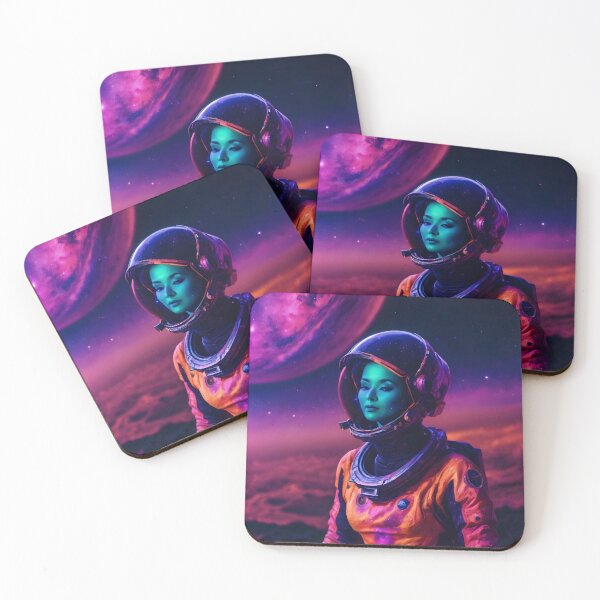 Item preview, Female Alien in Space designed and sold by Geek-Girl-Art.