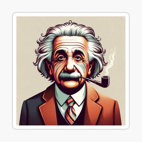 Item preview,  Albert Einstein designed and sold by sevenmountains.