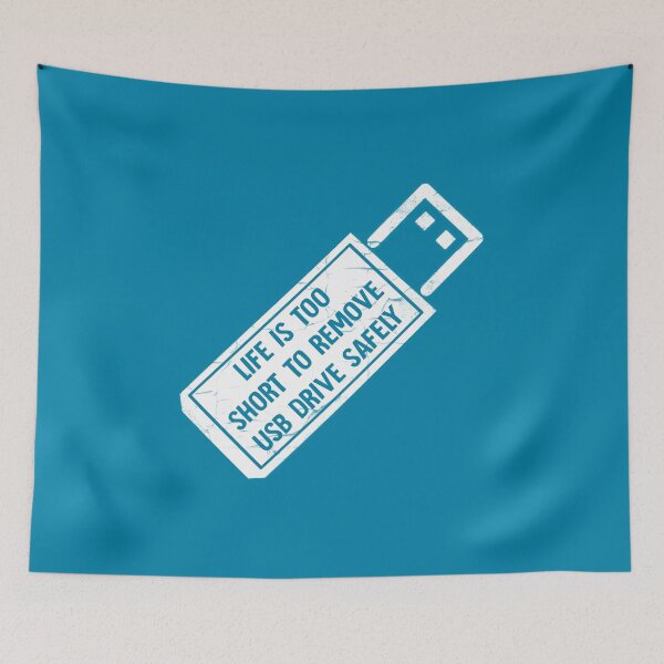 Item preview, Life is too short to remove usb drive safely designed and sold by HorizonDesignz.