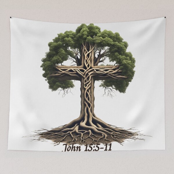 Item preview, John 15:5-11 designed and sold by NDMDesignStudio.