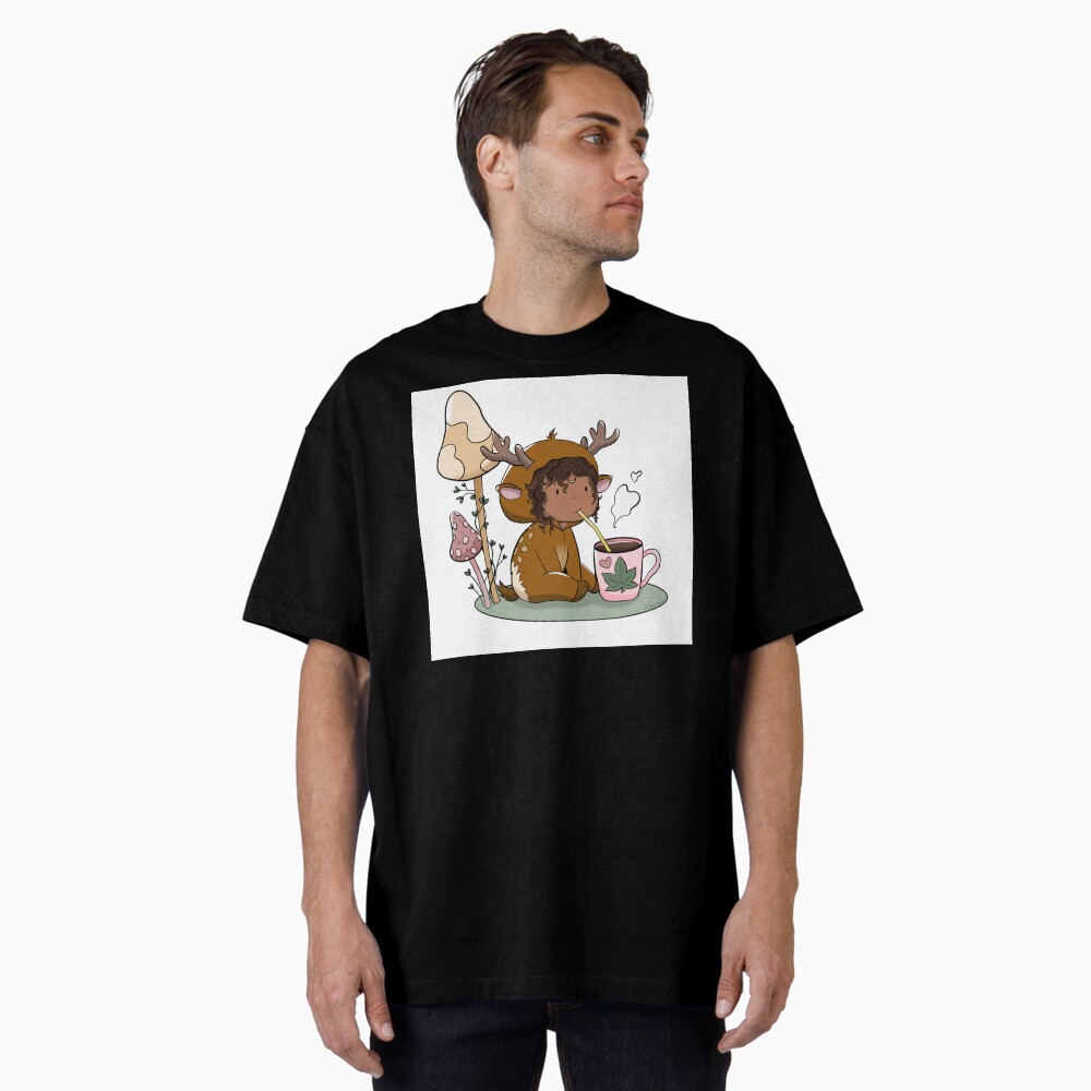 Aperçu de l'œuvre T-shirt oversize créée et vendue par Pilou-Pixel.