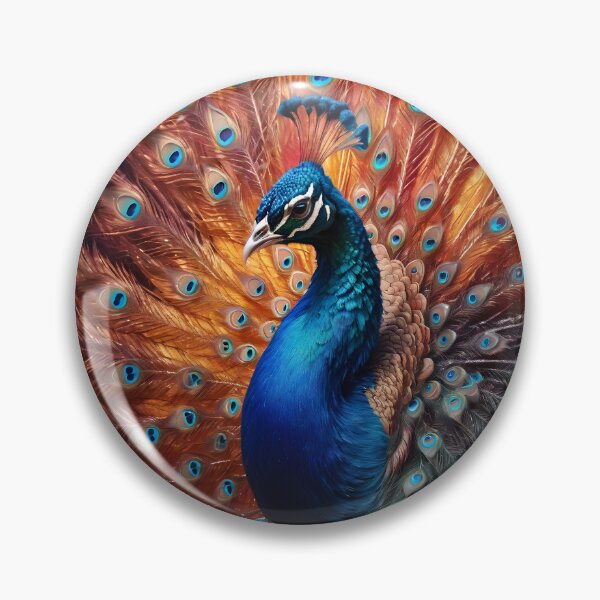 Artikelvorschau, Wunderschöner Pfau entworfen und verkauft von Geek-Girl-Art.