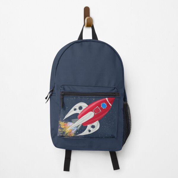 Item preview, Vintage Toy Rocket designed and sold by AdriaCaps Art & Design.