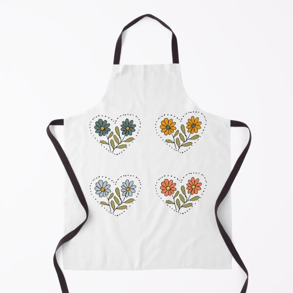 Item preview, Cute flower hearts colorful set designed and sold by BALCONYDOORS.