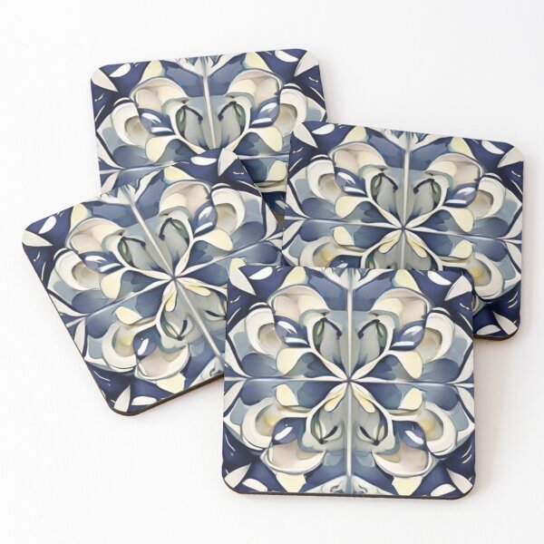 Item preview, Blue Abstract Pattern designed and sold by ArtsyWishy.