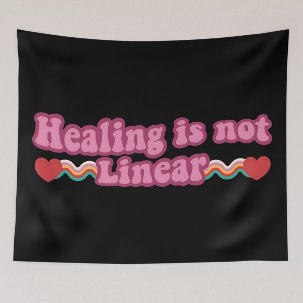 Item preview, Healing Journey therapeutic Quote designed and sold by Unitepeople.