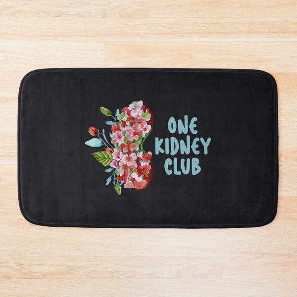 Item preview, One Kidney Club - Floral kidney Art designed and sold by EmeraldeaArt.