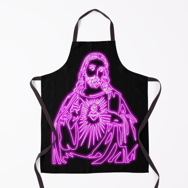 Item preview, Sacred Heart of Jesus Christ - pink neon designed and sold by lachataigne.