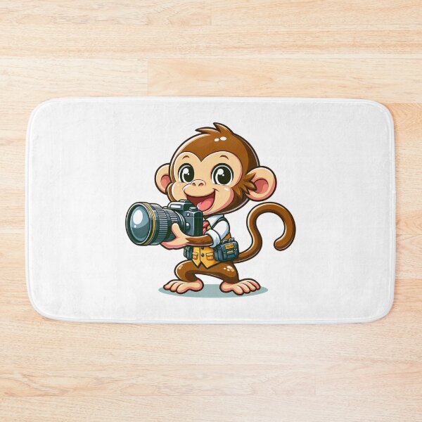 Item preview, Monkey Shutterbug designed and sold by TinyTailsGalery.