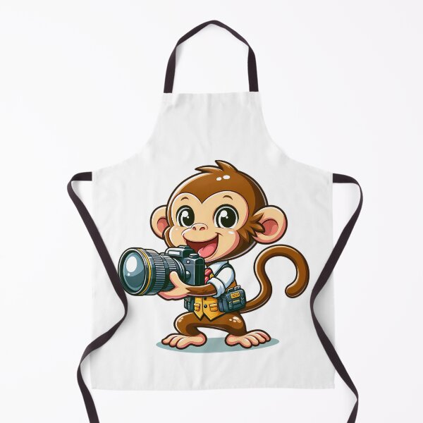 Item preview, Monkey Shutterbug designed and sold by TinyTailsGalery.