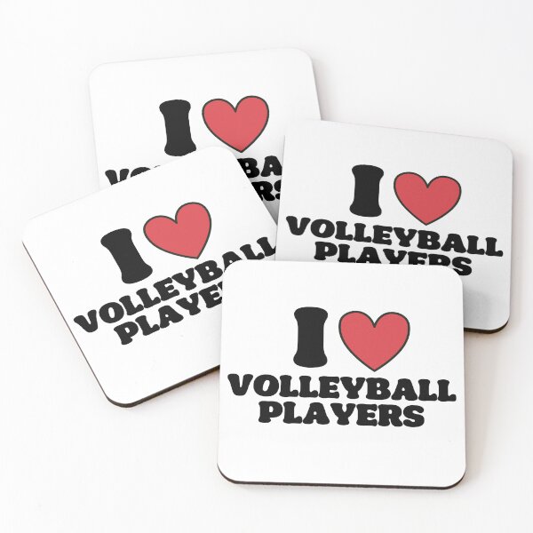 Artikelvorschau, I Love Volleyball Players entworfen und verkauft von OscarAndOphelia.