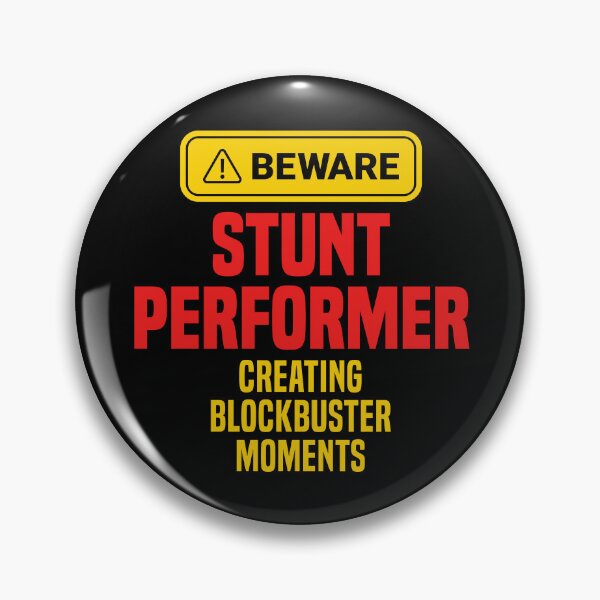Item preview, Stunt Performer Creating Blockbuster Moments designed and sold by NermilioDesigns.