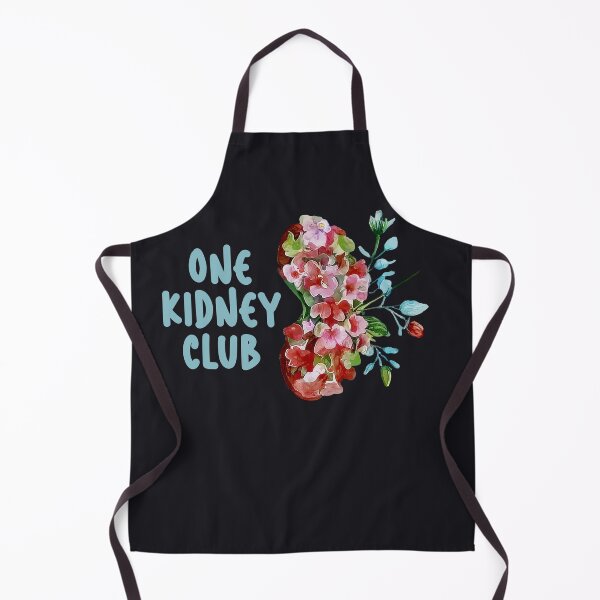 Item preview, One Kidney Club - Floral kidney Artwork designed and sold by EmeraldeaArt.