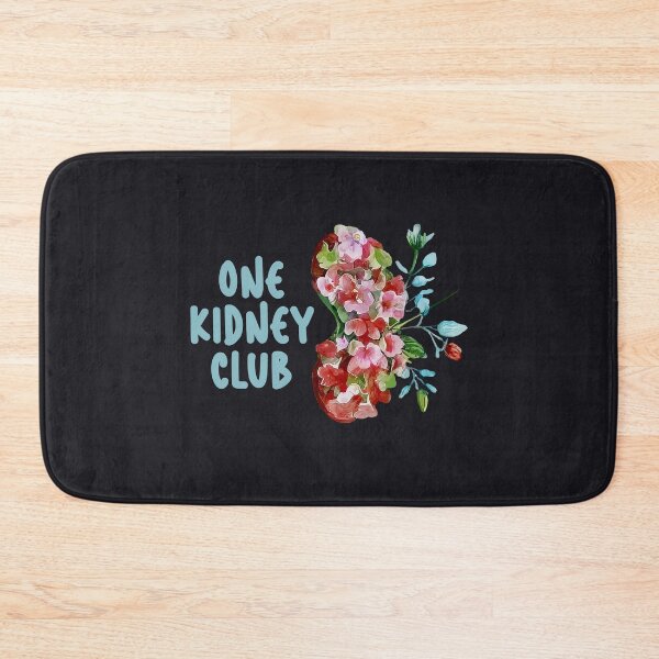 Item preview, One Kidney Club - Floral kidney Artwork designed and sold by EmeraldeaArt.