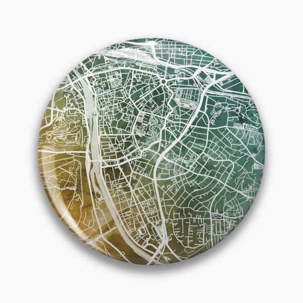 Item preview, Würzburg Germany City Map designed and sold by ArtPrints.