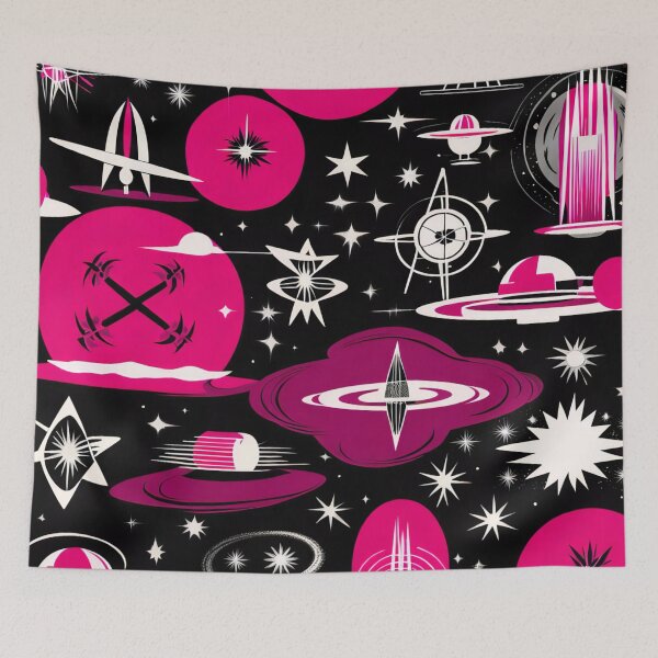 Item preview, Atomic magenta designed and sold by Joanne Walsh.