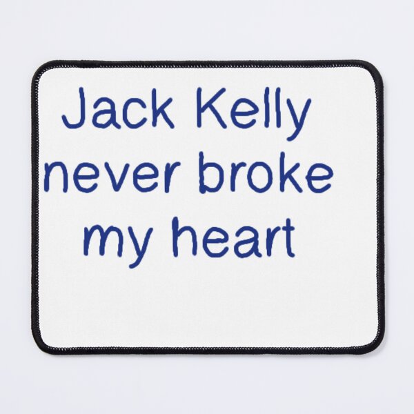 Item preview, Newsies Jack Kelly Never Broke My Heart designed and sold by OriginalOutpost.