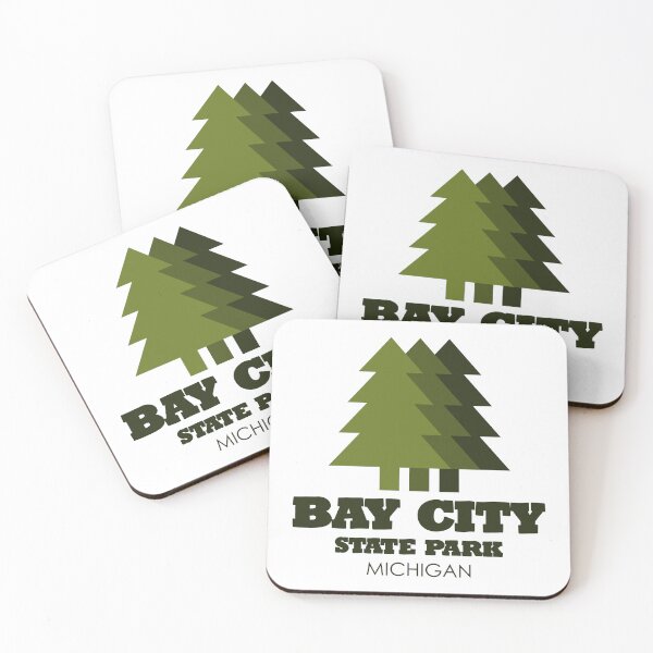 Item preview, Bay City State Park Michigan designed and sold by bivenart.