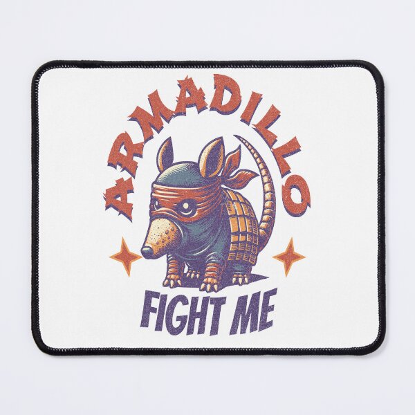 Item preview, armadillo fight me cool fighter designed and sold by dimaxstore.