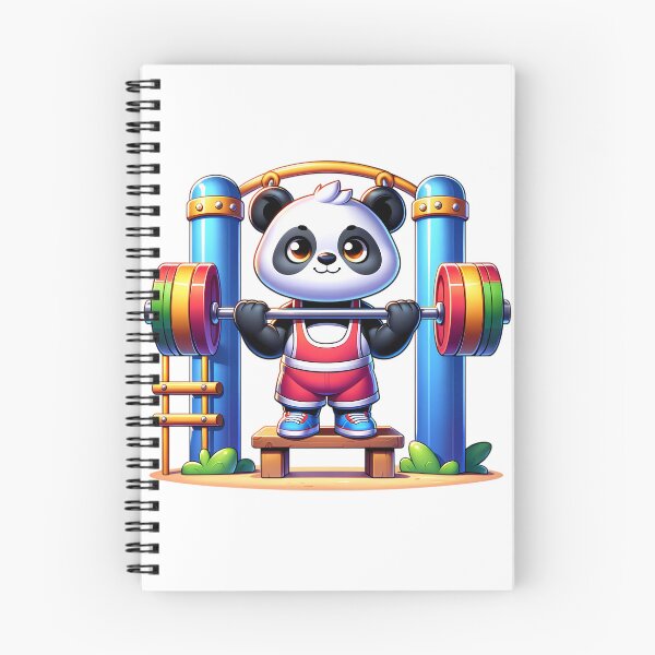 Item preview, Panda power lifter designed and sold by TinyTailsGalery.