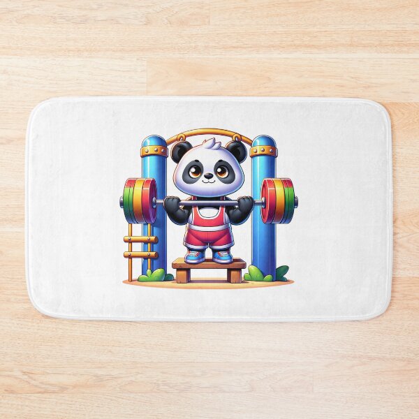 Item preview, Panda power lifter designed and sold by TinyTailsGalery.