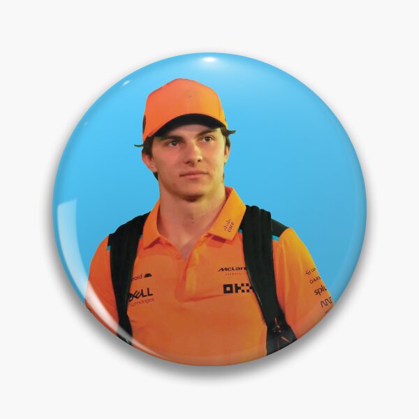 Item preview, Oscar Piastri F1 Driver with Backpack Norris Teammate designed and sold by FormulaGTee1.
