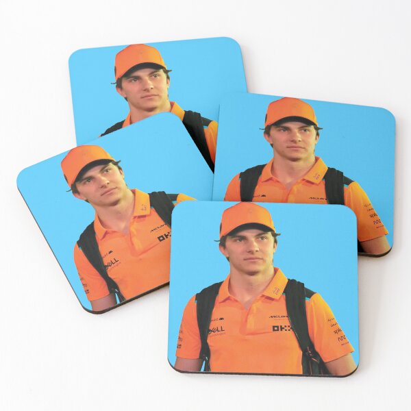 Item preview, Oscar Piastri F1 Driver with Backpack Norris Teammate designed and sold by FormulaGTee1.