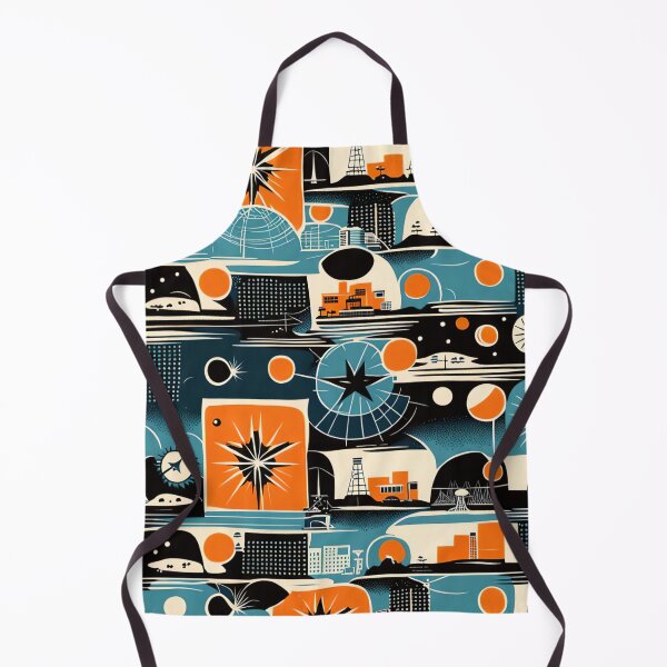 Item preview, Atomic Orange and blue designed and sold by Joanne Walsh.