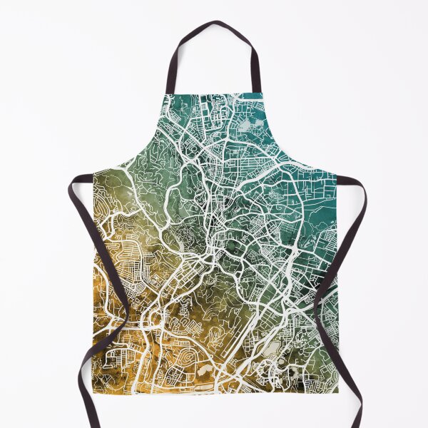 Item preview, Kuala Lumpur Malaysia City Map designed and sold by ArtPrints.
