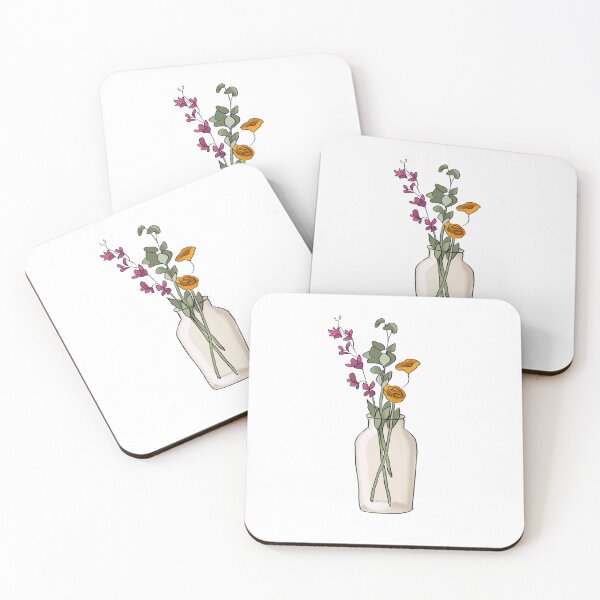 Item preview, Vase of flowers designed and sold by sakurne.