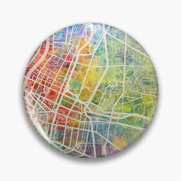 Item preview, Bangkok Thailand City Map designed and sold by ArtPrints.
