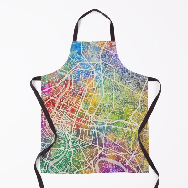Item preview, Bangkok Thailand City Map designed and sold by ArtPrints.