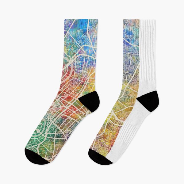 Item preview, Bangkok Thailand City Map designed and sold by ArtPrints.