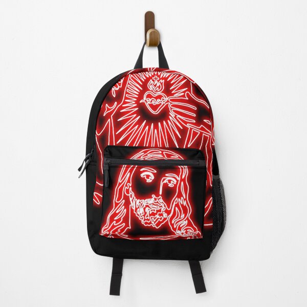 Item preview, Sacred Heart of Jesus Christ - red neon designed and sold by lachataigne.