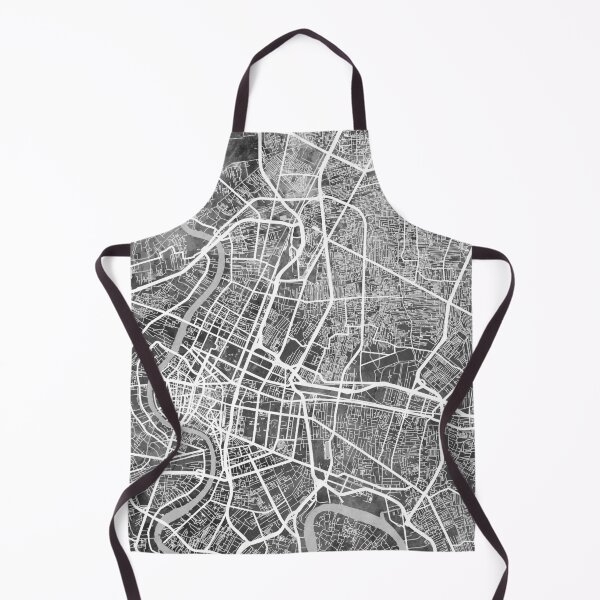 Item preview, Bangkok Thailand City Map designed and sold by ArtPrints.