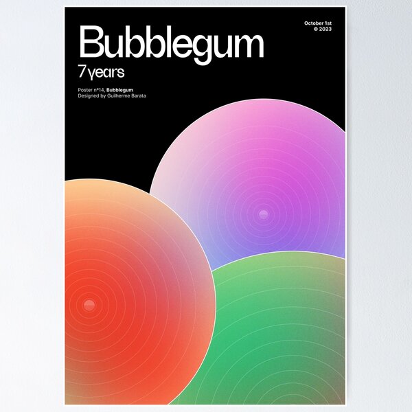 Poster nº14, Bubblegum Poster
