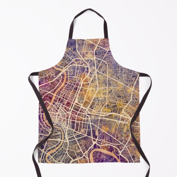 Item preview, Bangkok Thailand City Map designed and sold by ArtPrints.