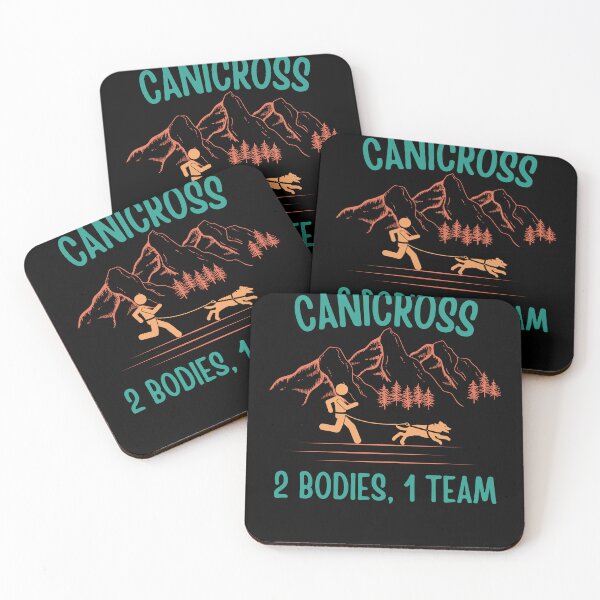Item preview, Canicross 2 bodies, 1 Team  designed and sold by Guess4best.