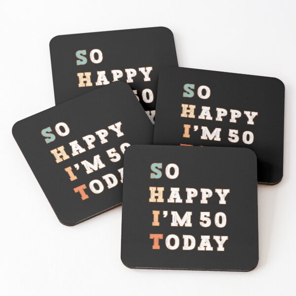 Item preview, So Happy I'm 50 Today designed and sold by franktact.